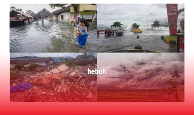 Kurang Dari Satu Bulan, Bencana Alam Terjadi di Berbagai Daerah di Indonesia. #PRAYFORINDONESIA