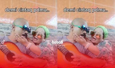 Pasangan Suami Istri Ini Kompak Banget Bikin Video di Tiktok