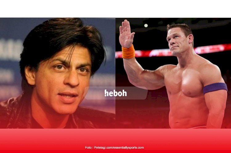 Idolakan Shah Rukh Khan, John Cena Unggah Foto Lawas