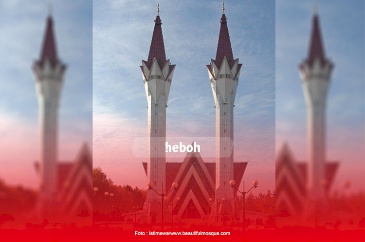 Jadi Saksi Penyebaran Islam di Rusia, Intip Masjid Unik Ini!
