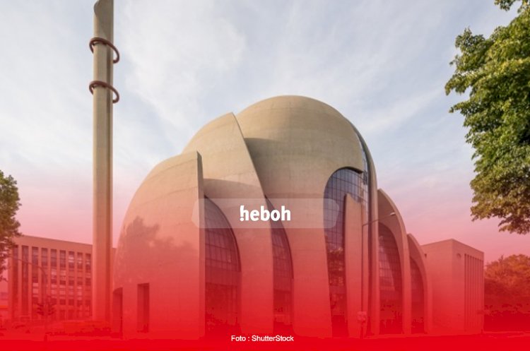 Potret Masjid Agung Cologne, Masjid Terbesar dan Termegah di Eropa