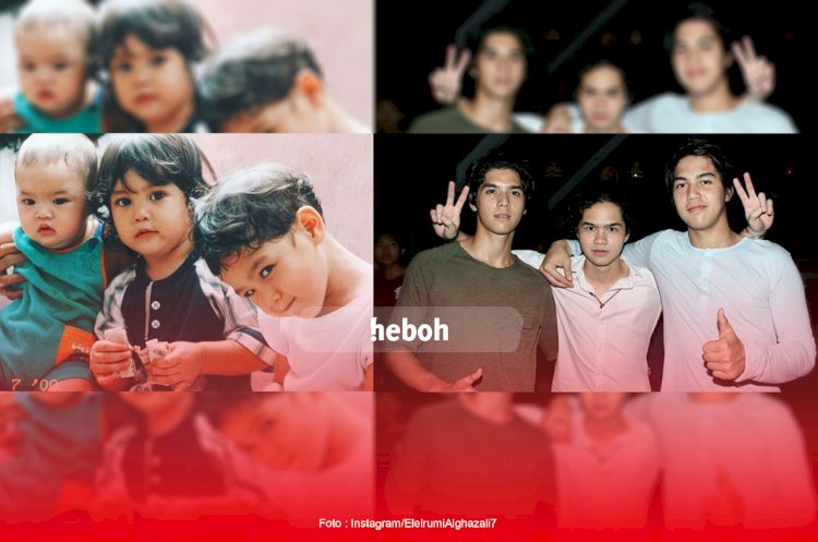 Potret Masa Kecil Al, El, Dul yang Menggemaskan