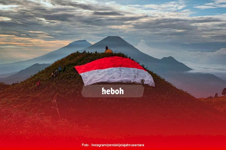 Ingin Merayakan Kemerdekaan di Puncak, Ratusan Pendaki Padati Pos Pendakian Lawu via Cemoro Sewu