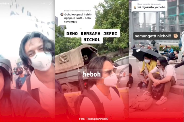 Bikin Heboh, Aktor Jefri Nichol Ternyata Ikut Berdemo Menolak UU Cipta Kerja Omnibus Law!