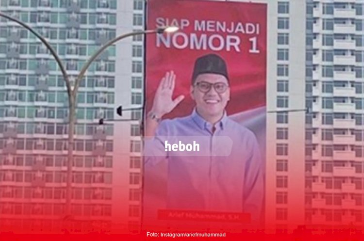 Sempat Dikira Nyapres, Ternyata Ini Alasan di Balik Baliho Arief Muhammad