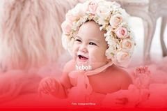 Lucunya Sada, Putri Fitri Tropica Dan Irvan Toge yang Genap Berusia 1 Tahun
