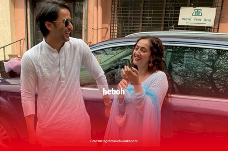 Ini Dia Sosok Istri Shaheer Sheikh, Ruchikaa Kapoor. Ternyata Seorang Produser Film!