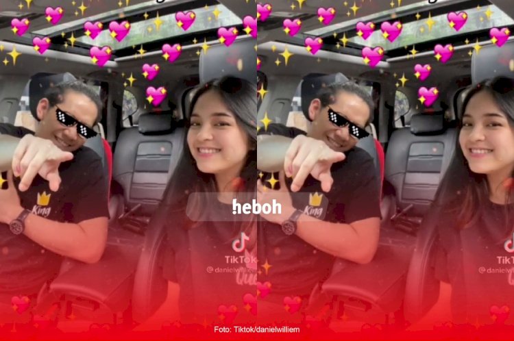Lucu dan Romantis! Aksi Sepasang Kekasih Saling Berbalas Gombalan