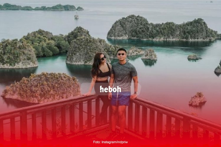 Nikita Willy dan Indra Priawan Membagikan Momen Liburannya ke Raja Ampat
