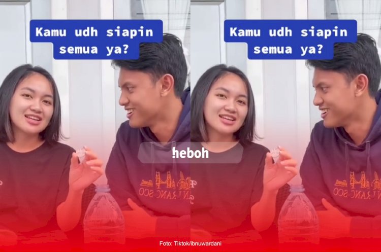 Aksi Prank Kerap Gagal, Pasangan Tiktoker Ini Justru Terlihat Menggemaskan