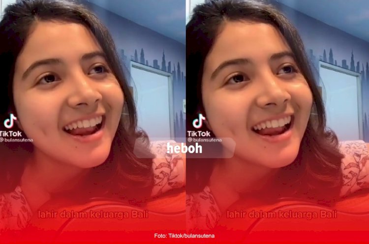 Bulan Sutena Si Tiktokers yang Viral Karena Lagu 'Terpesona'